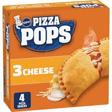 Pillsbury Pizza Pops, 4 pizza snacks, 380 g. Assorted Flavours