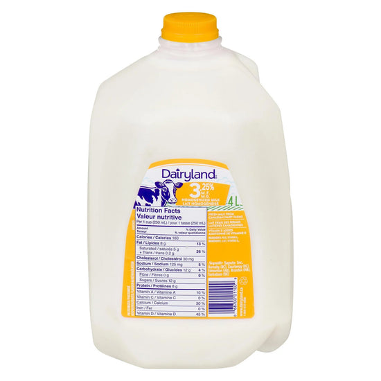 DAIRYLAND HOMOGENIZED 3.25% MILK