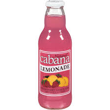 CABANA LEMONADE (591 ML) ASSORTED FLAVOURS.