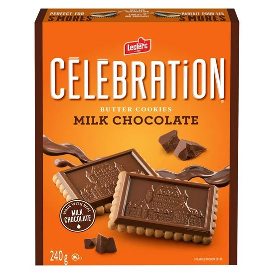 CELEBRATION MILK CHOCOLATE BUTTER COOKIES (240 GM)