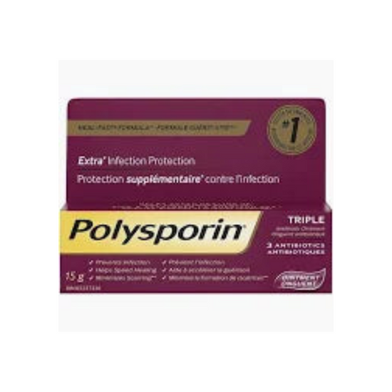 Polysporin - Triple Antibiotic - Extra Infection Protection Ointment (30g)