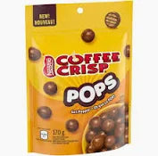 COFFEE CRISP POPS Chocolaty Snacks Pouch 170g