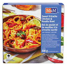 M&M Sweet Siracha Chicken & Noodle Bowl 300g