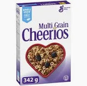 Multi Grain Cheerios Breakfast Cereal, Whole Grains, 342 g