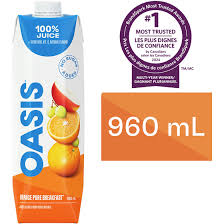 OASIS JUICE (960 ML) ASSORTED FLAVOURS.