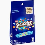 Nestle Smarties Candy Coated Milk Chocolate Pouch - 203g