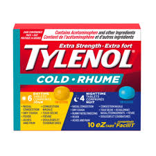 Tylenol Cold Extra Strength Day/Night Tabs 6+4